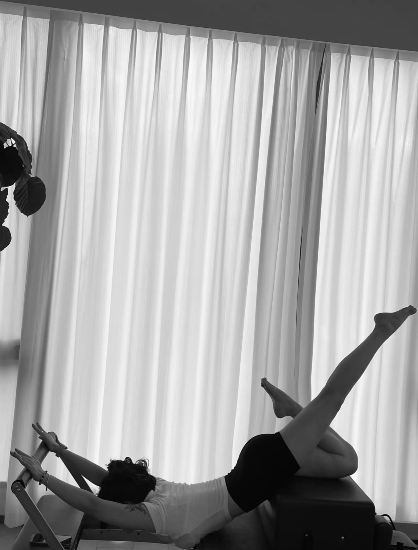 普拉提真的是一个既可以流汗又可以很美的运动我的日常plog健身健身穿搭