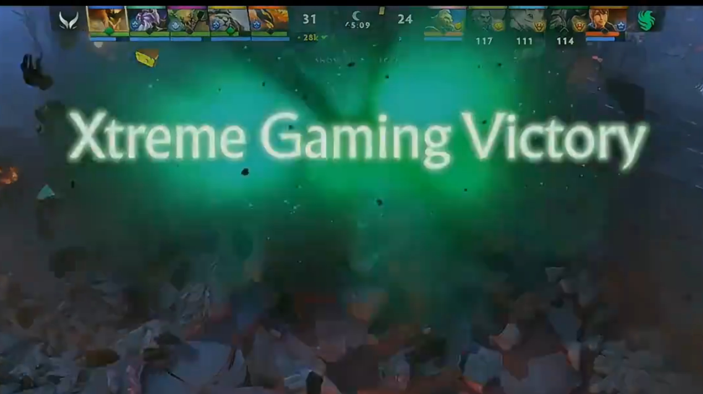 XG 1:1 战平FLCN结束今日全部小组赛，目前XG战绩7-5排名B组并列第三