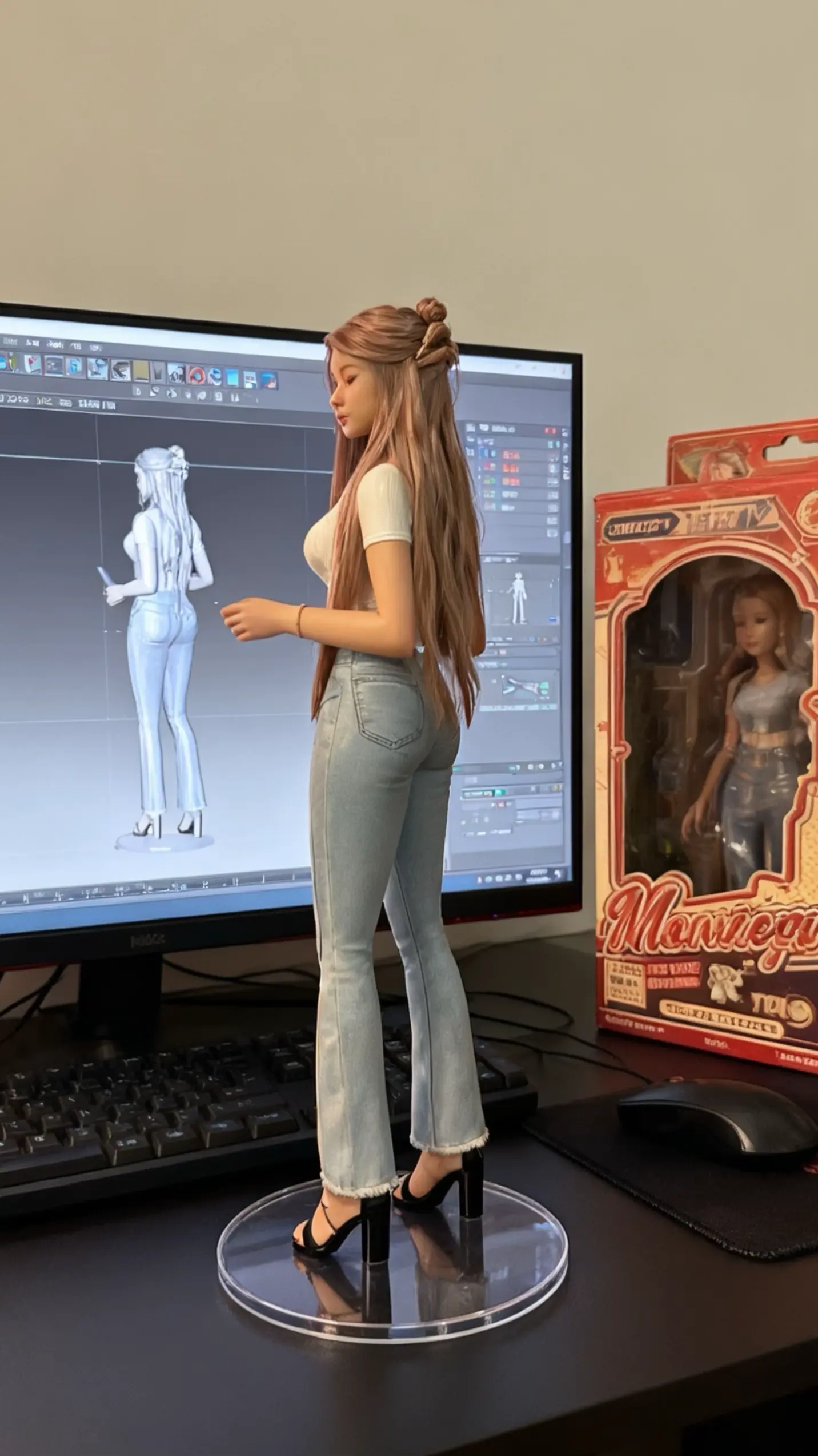 3d建模 ai秒变专属潮玩手办 手办模型