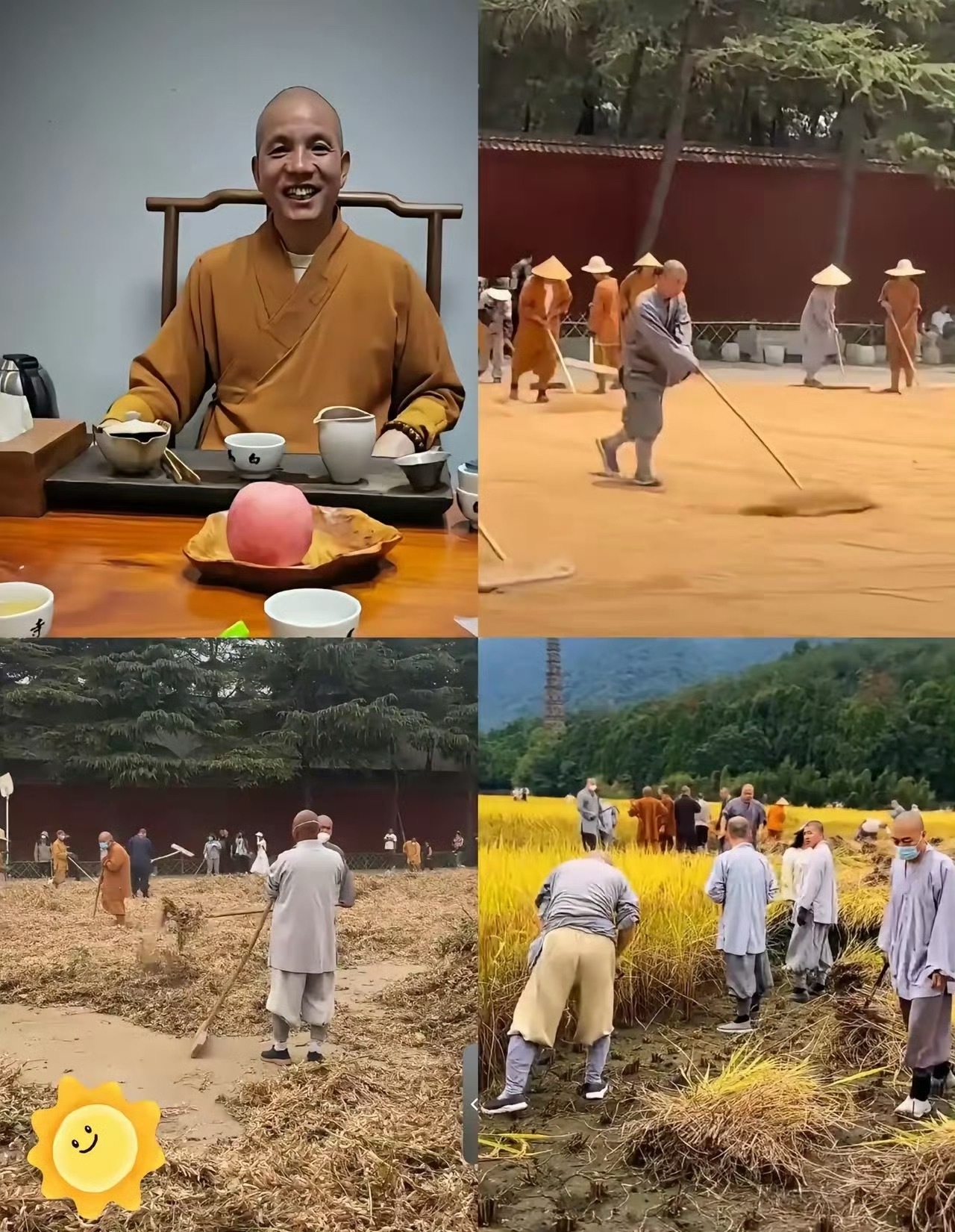 少林寺离职潮新方丈来了回归传统和尚，自己种地，自己干活，自力更生这之前养尊处优的