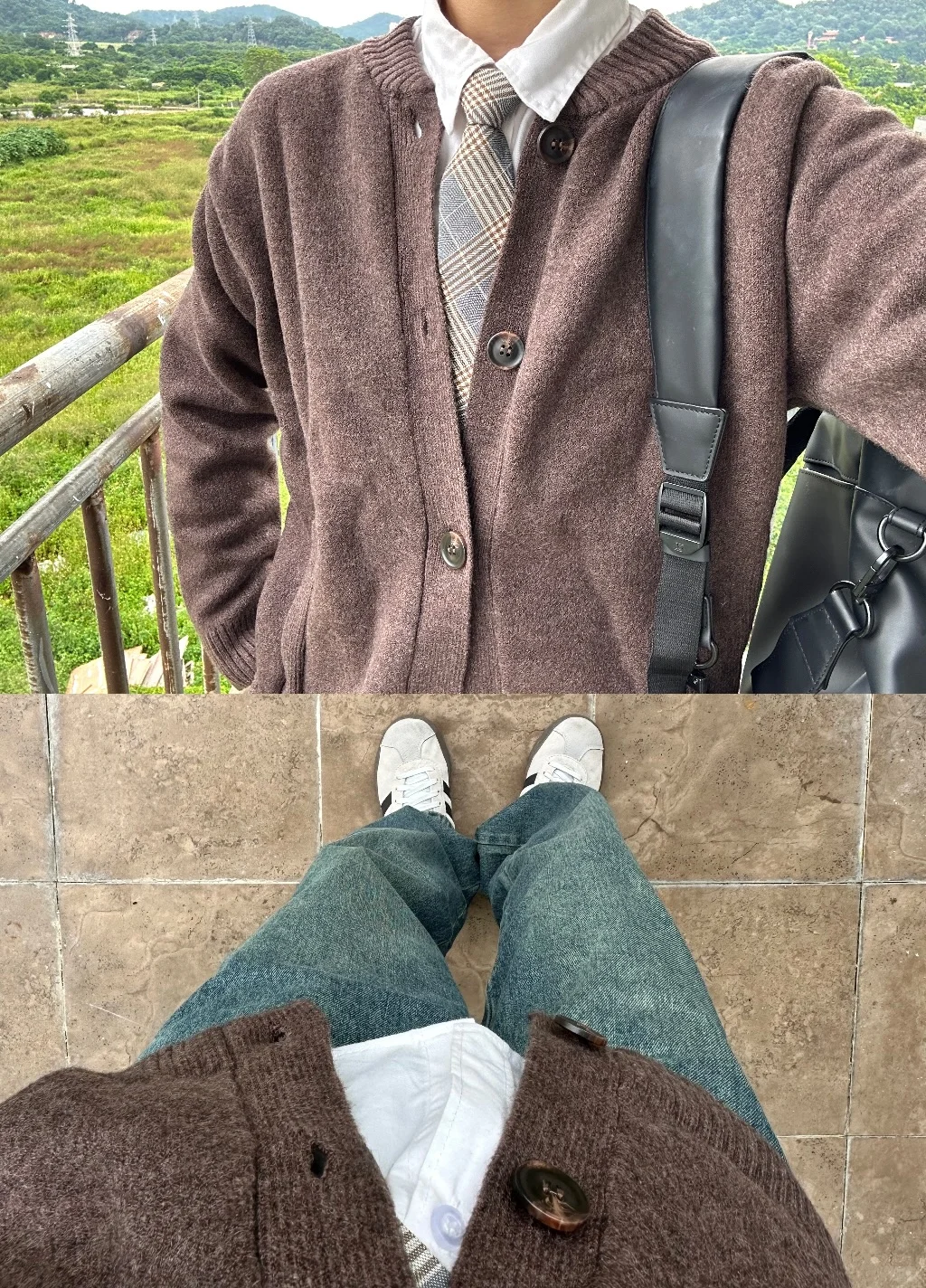 复古针织开衫 氛围感拉满💯