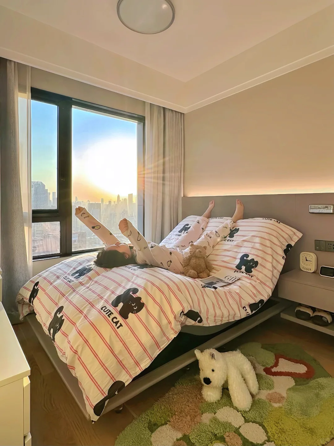 不用换床❗️终于找到护腰还能按摩的智能床垫