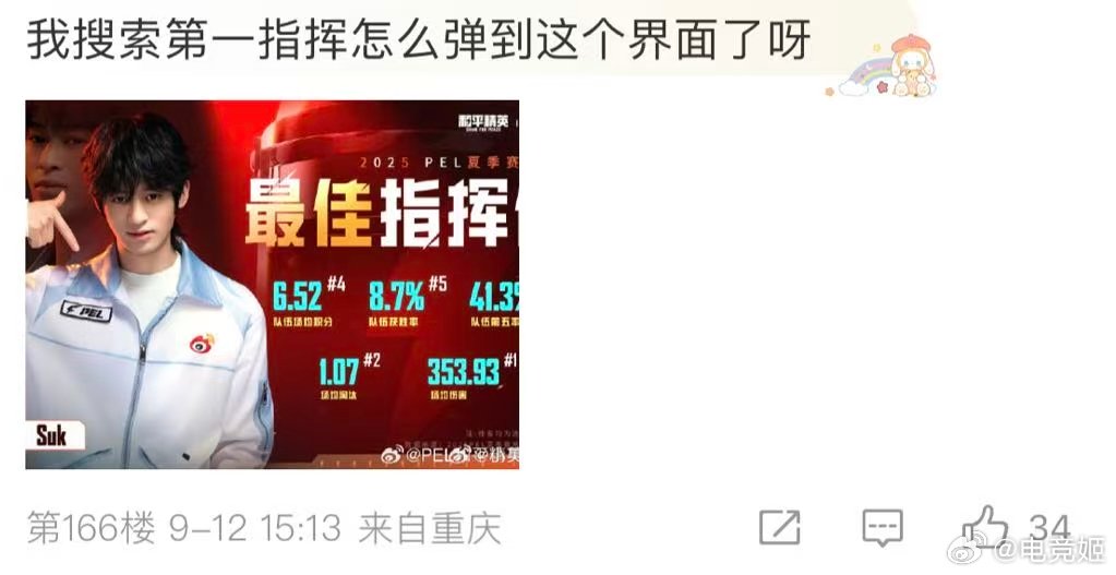 我也没说哪个游戏啊，第一指挥怎么就出来了[打call]搜pel最强指挥怎么给我干