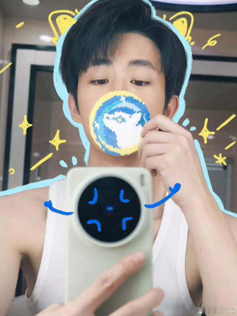 一颗一颗拼成蓝矮星，田嘉瑞新歌《蓝矮星》真的特别好听，所有人严肃聆听🎧田嘉瑞为
