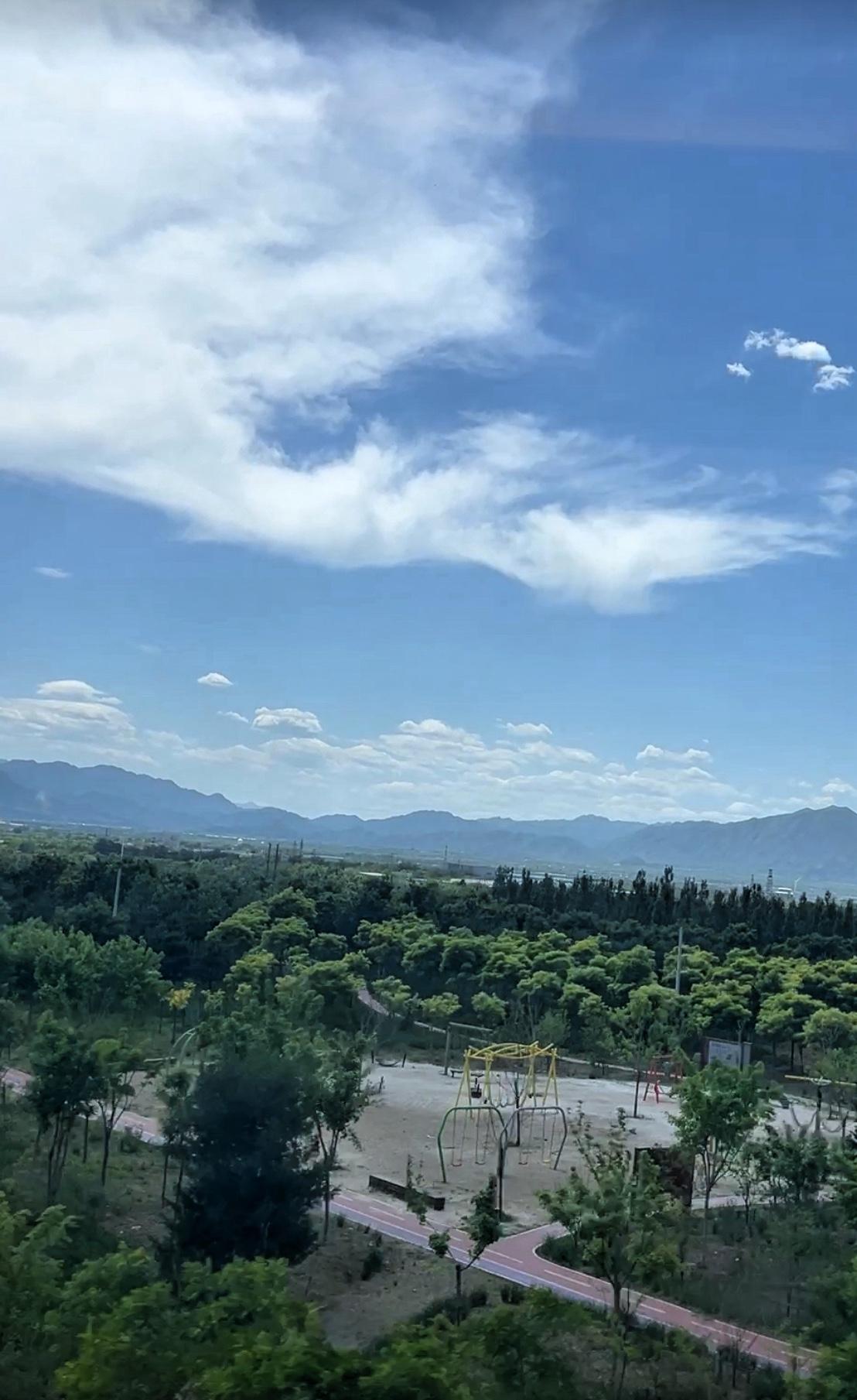 用一张图表示好看的云