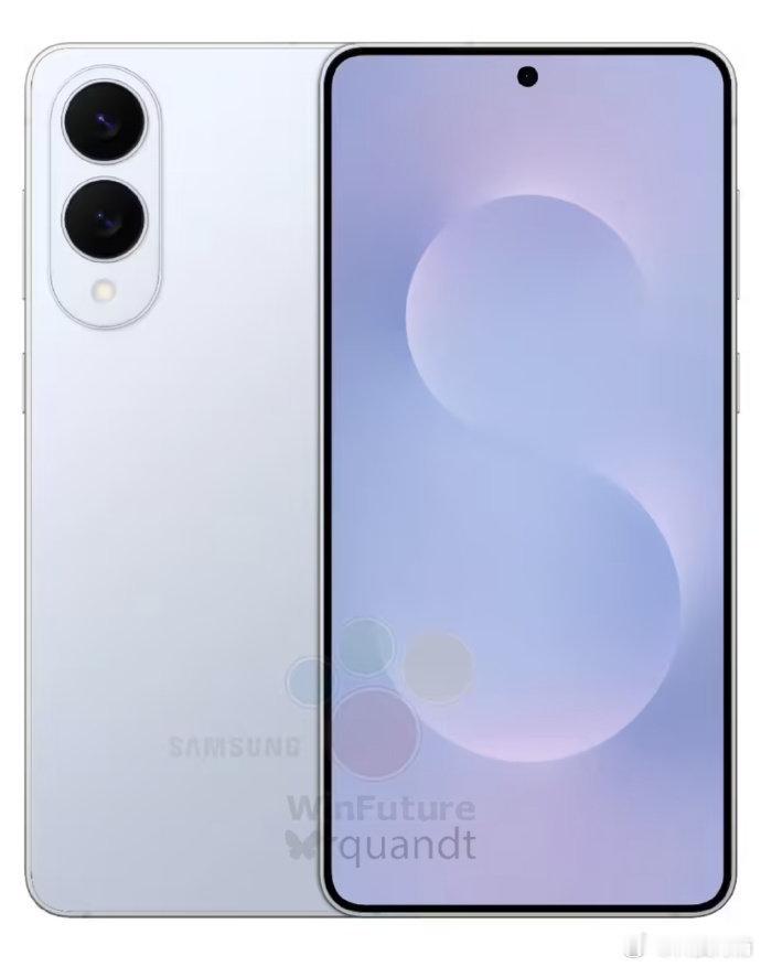 德国科技媒体 分享了三星最薄旗舰 Galaxy S25 Edge 手机的高清渲染
