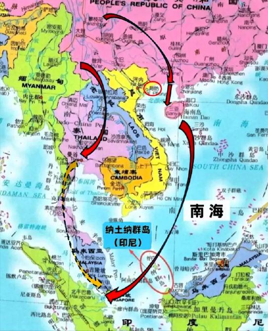 越南，已经主动从中国的经济巨舰上跳船了！很多人只当是广西修了条河，却没意识到，越