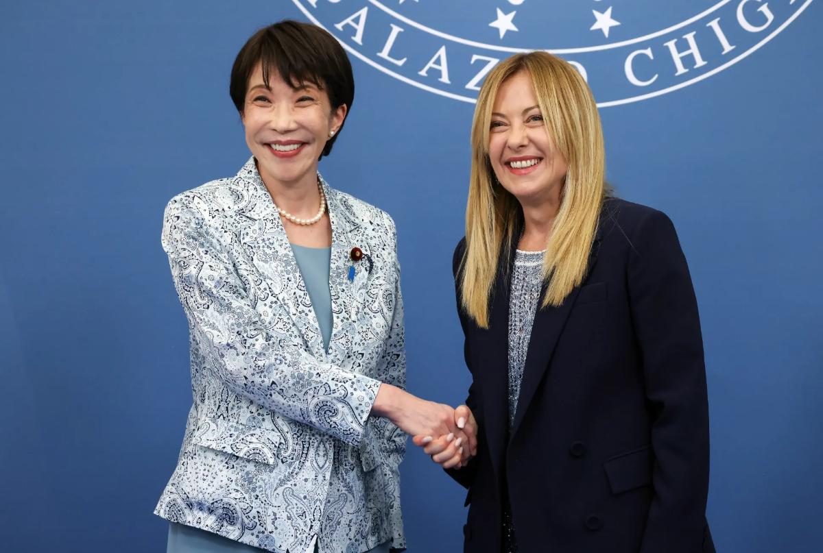 今年，日本和意大利双边战略捆绑持续提速。1月，意大利总理梅洛尼访日，双方将双边关