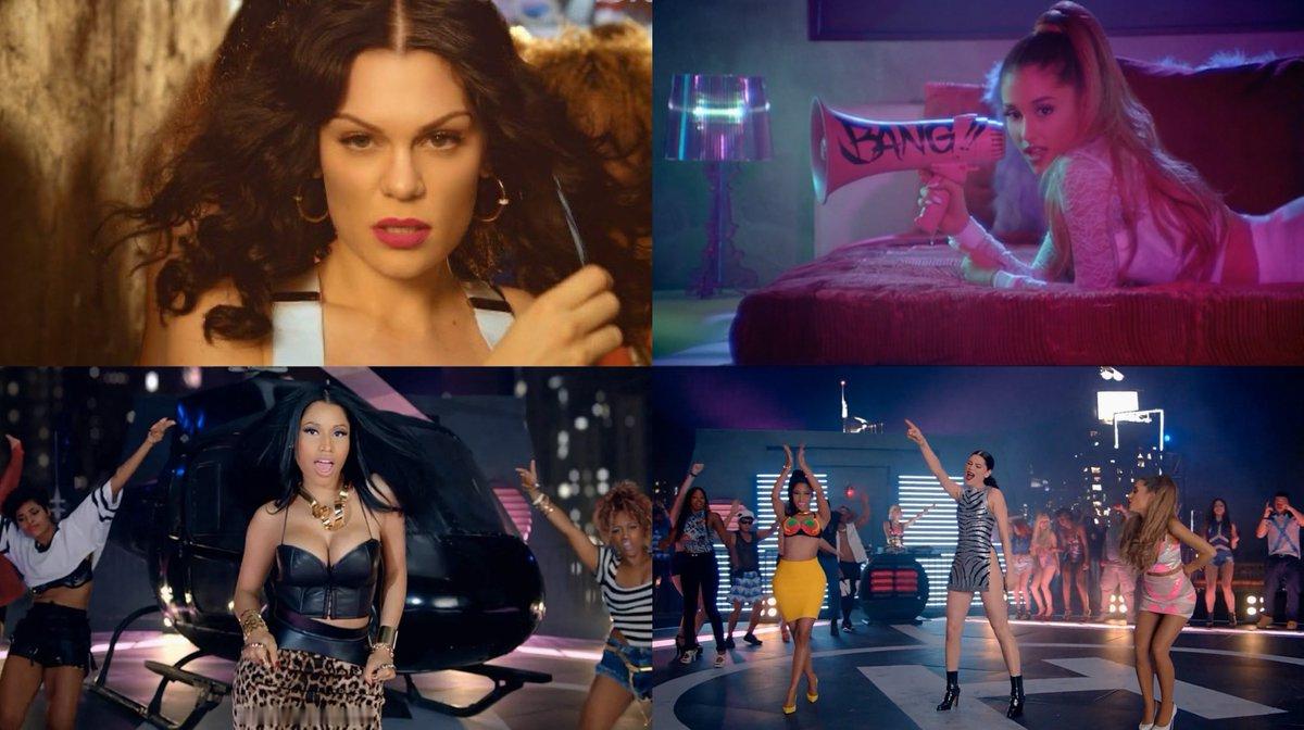12年前的今天，Jessie J、Ariana Grande 和 Nicki M