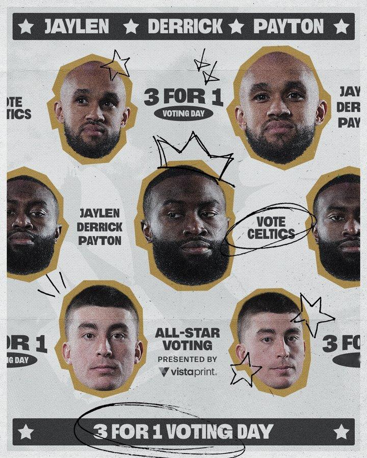 波士顿凯尔特人 ｜BLEEDGREEN 继续给我们的球星投票！ 