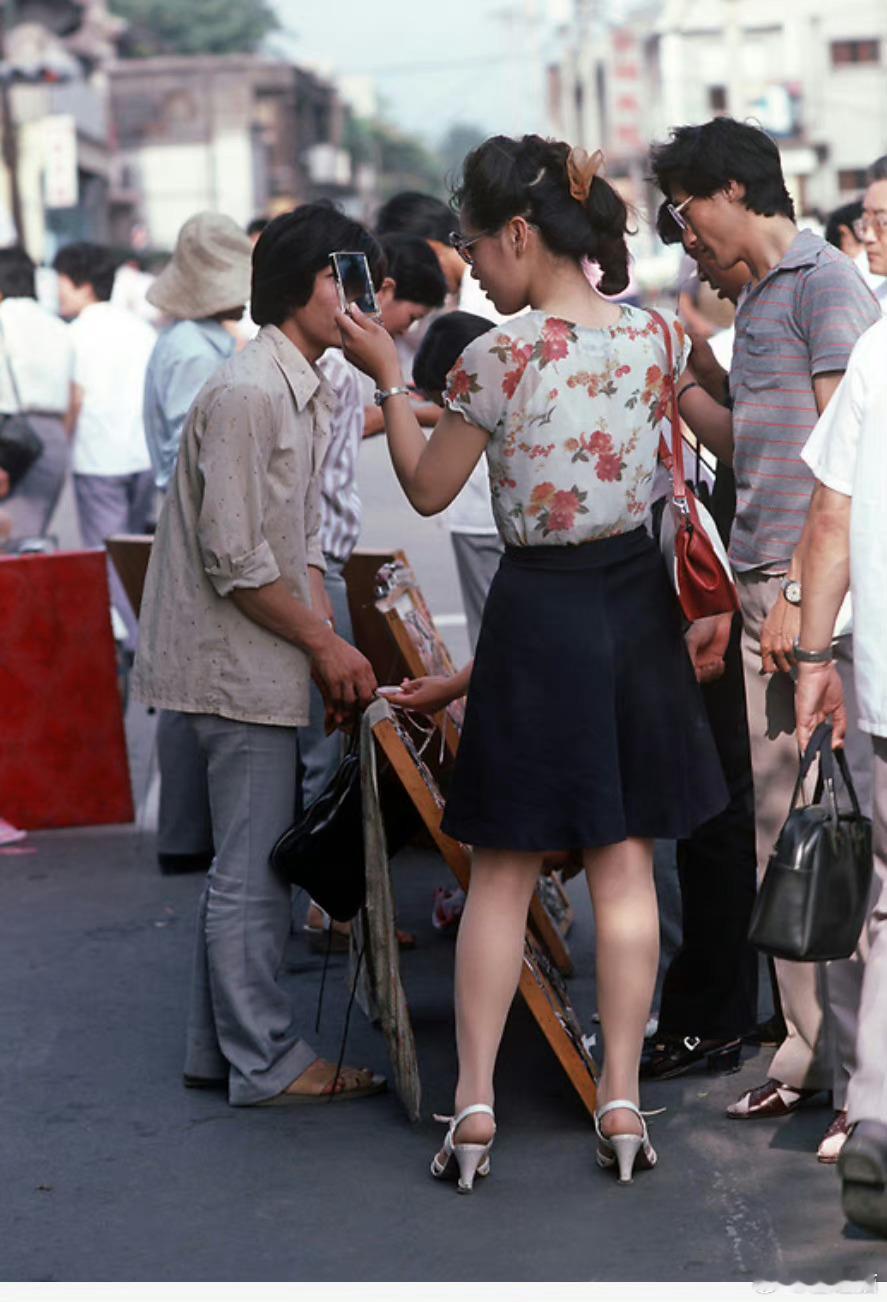 街景，北京，1985年，Alain Le Garsmeur ​​​/摄 ​​​