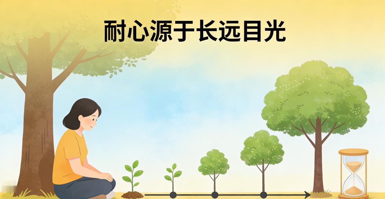 真正的耐心，绝非硬撑而来。
很多人谈及“耐心”，首先想到的便是忍、扛、硬撑，认为