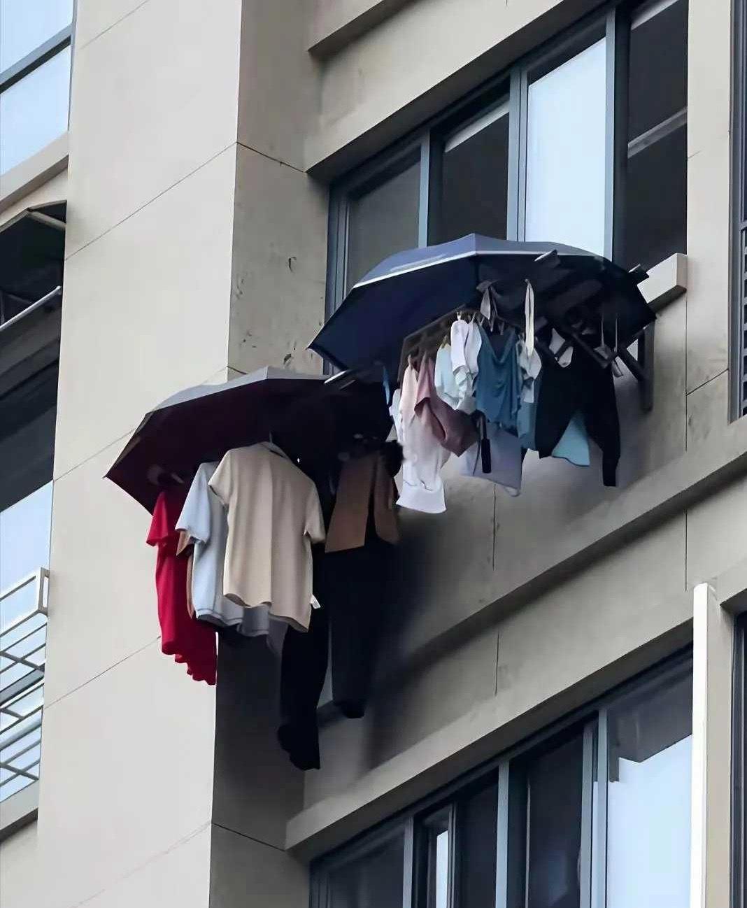 这晾衣服法是什么意思？谁来为我解惑！ 