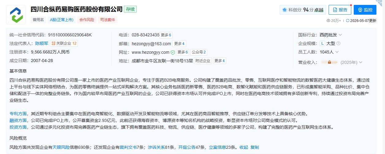【药易购95后董事1.2亿收购终止】曾引发市场关注的药易购（SZ300937，股