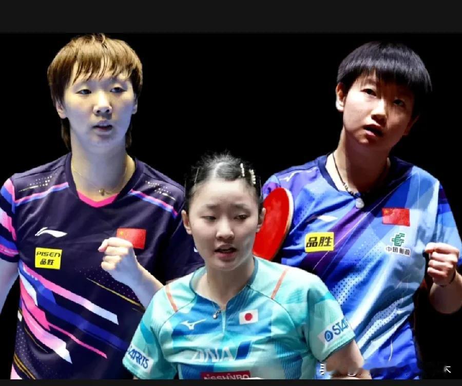 张本美和把孙颖莎、王曼昱都逼入过绝境！！
🔹23年名古屋总决赛，
孙颖莎对阵张