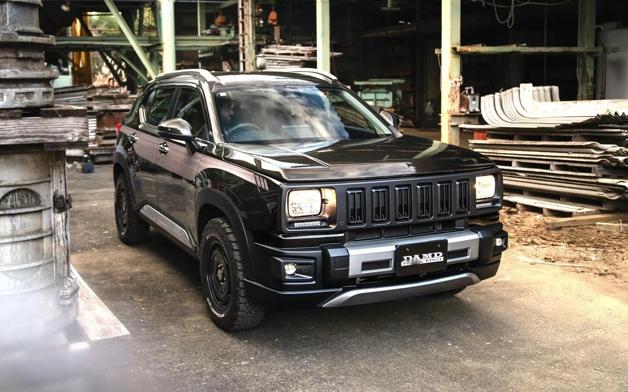 这辆本田比 Jeep 新切诺基更像切诺基

日本改装厂 Damd 将本田 WR-
