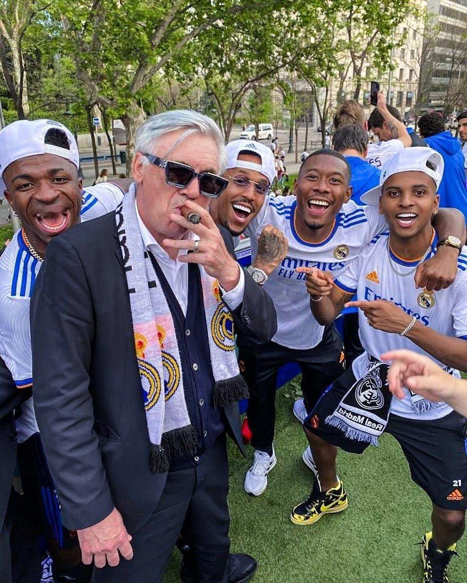 皇马 亚历山大·帕托：“安切洛蒂对我而言就像父亲一样。他甚至给自己的狗取名叫帕托