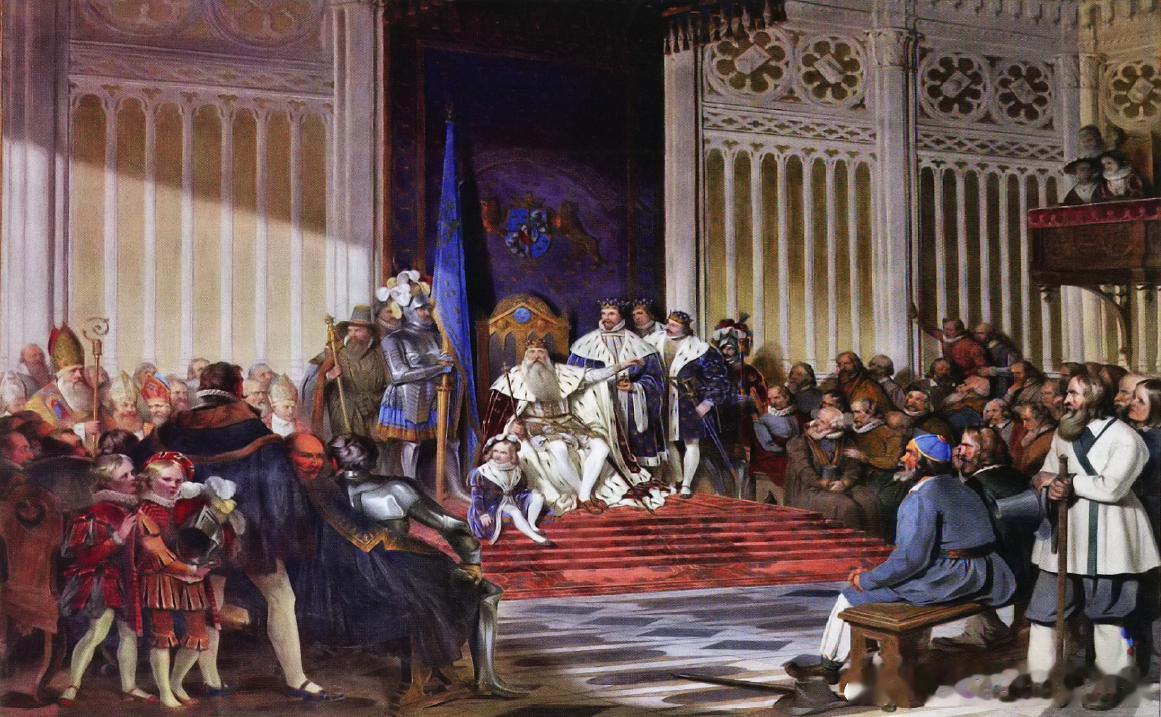 1523年6月6日Gustav Vasa古斯塔夫-瓦萨被推举为瑞典国王，他在瑞典