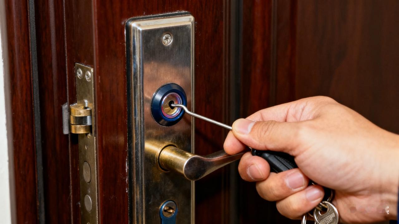 钥匙丢了找人开门，正常是找人开锁。我叫了一个，人开口就叫200.我听说有猫眼的会