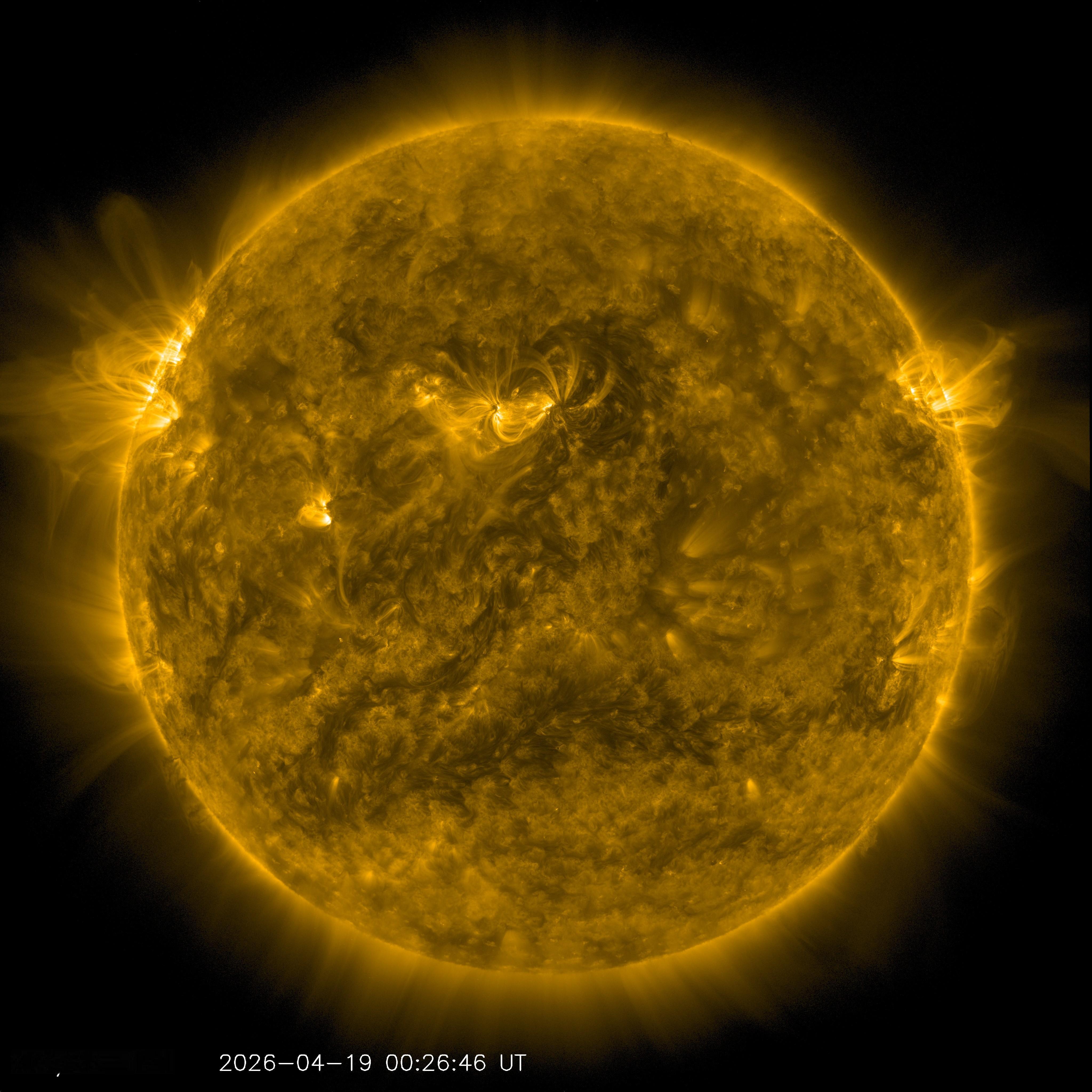 早安，今日的太阳。 