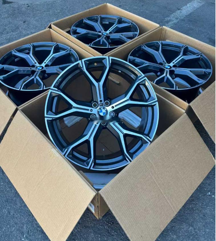 21寸BMW 741m 原厂正品新车拆到货一套 