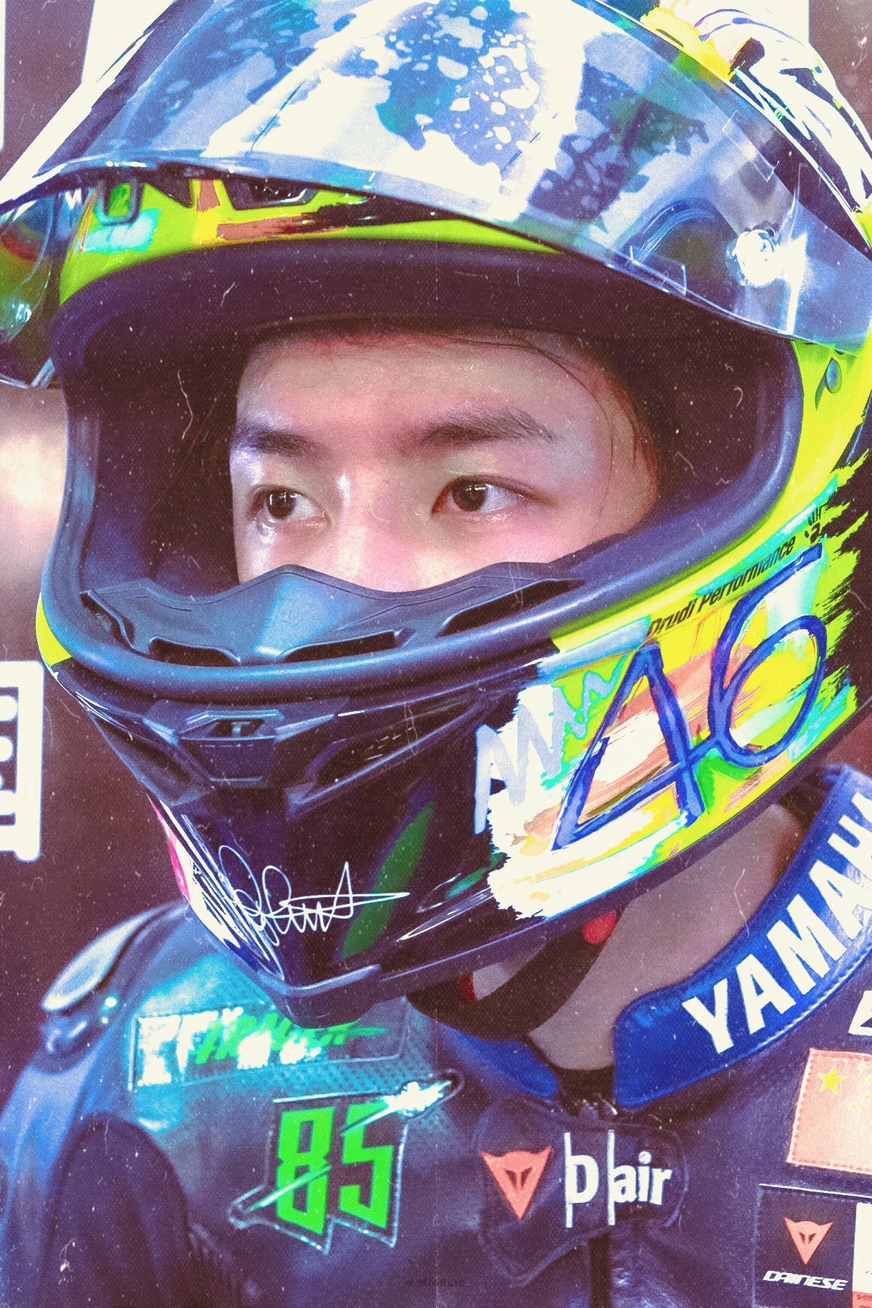 王一博 wyb 85RACING 我逃不开这山河，也逃不开你。从此梦里是你，梦外