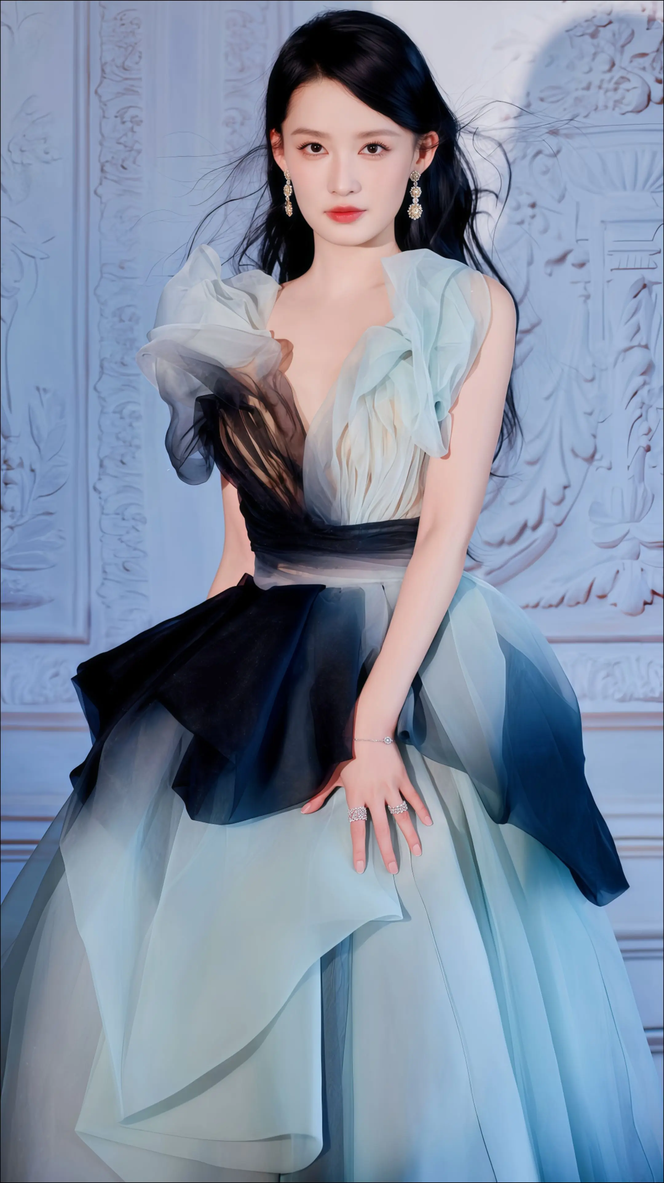 李沁品质盛典出图造型。