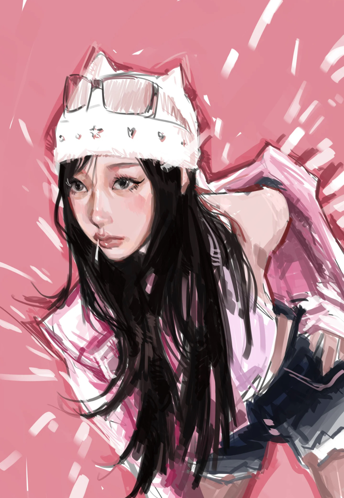 Giselle[超话]  樱花味儿十足Cr.🍠 😵 ​​​