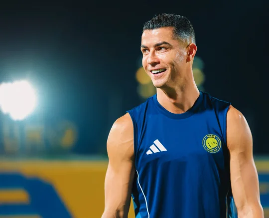 C罗回归利雅得训练