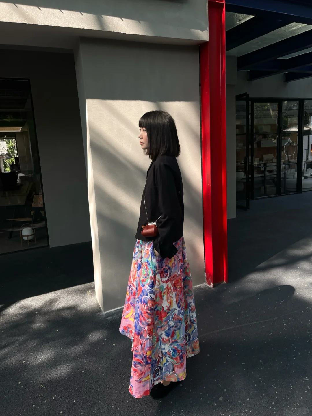 穿花裙子过秋天