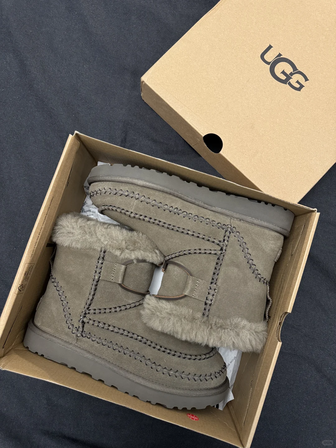 UGG 今年出的阿尔派雪地靴也太好看了