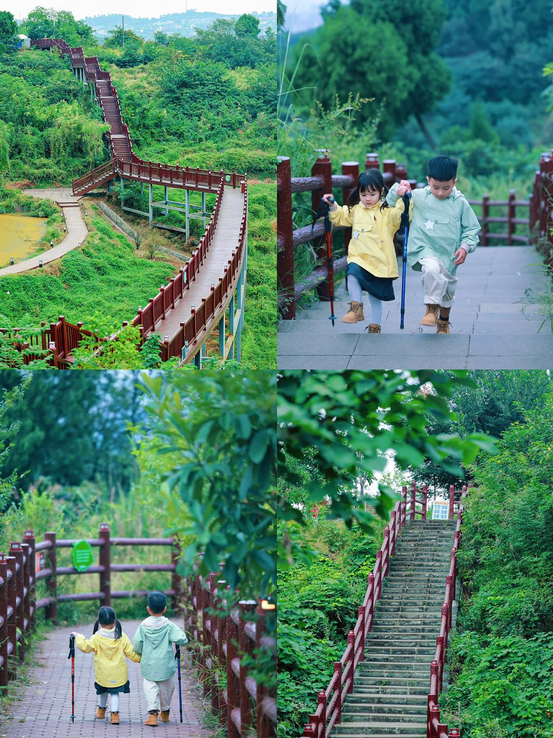 成都0.5h🍃｜公交地铁🚇直达的亲子徒步路线~