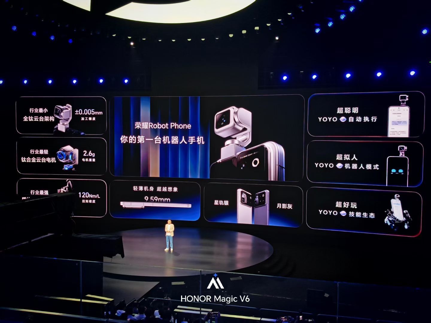 荣耀发布会今天看荣耀发布这个带机械云台的 Robot Phone，我突然有种感觉