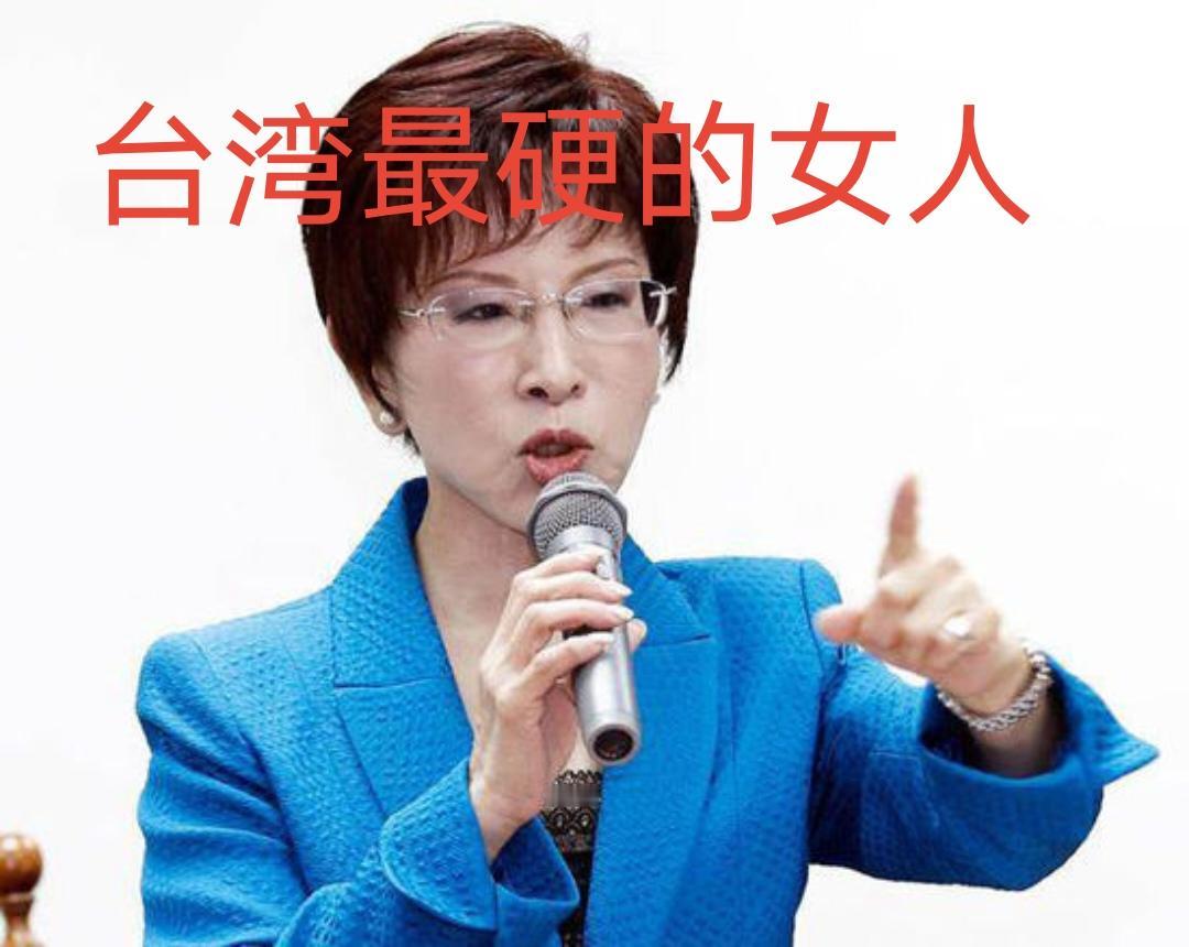 台湾统派最硬的十位：
洪秀柱，张安乐，周锡玮，傅崑琪，高安国，侯汉廷，张亚中，邱