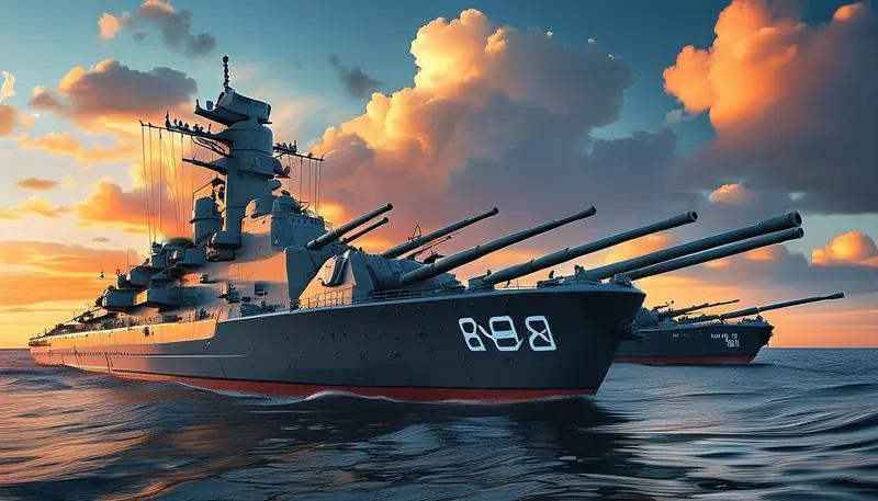 特朗普为啥想重回战列舰时代 特朗普想重回战列舰时代，理由还挺有意思。他在讲话里提