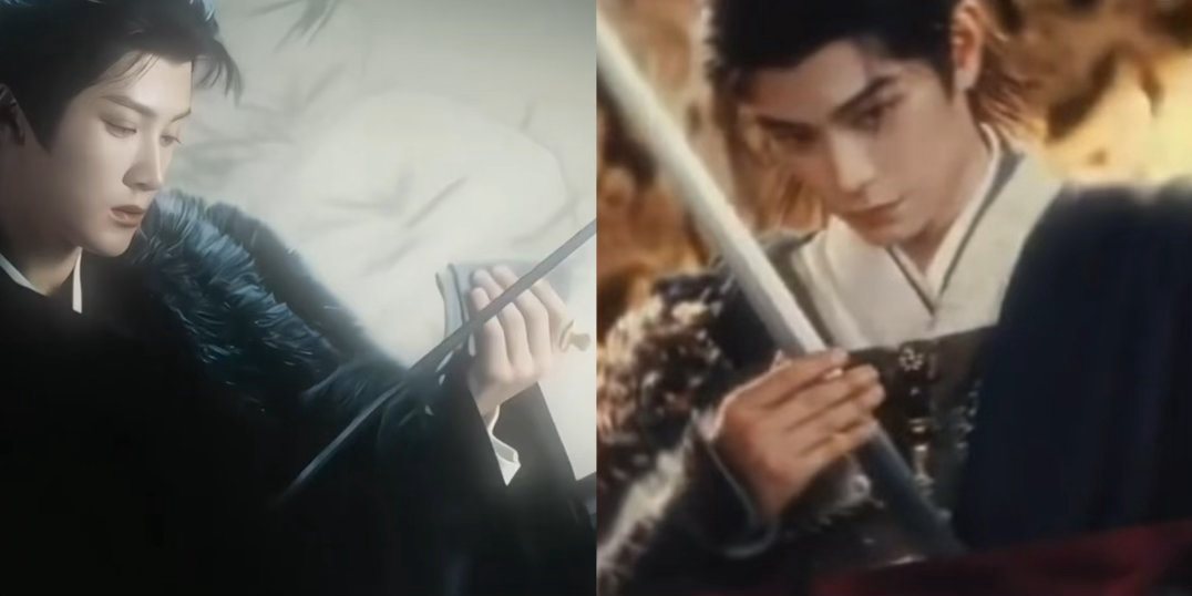 檀健次、丁禹兮新剧造型，你们自己看吧，大家都有眼睛。。。。。。。 