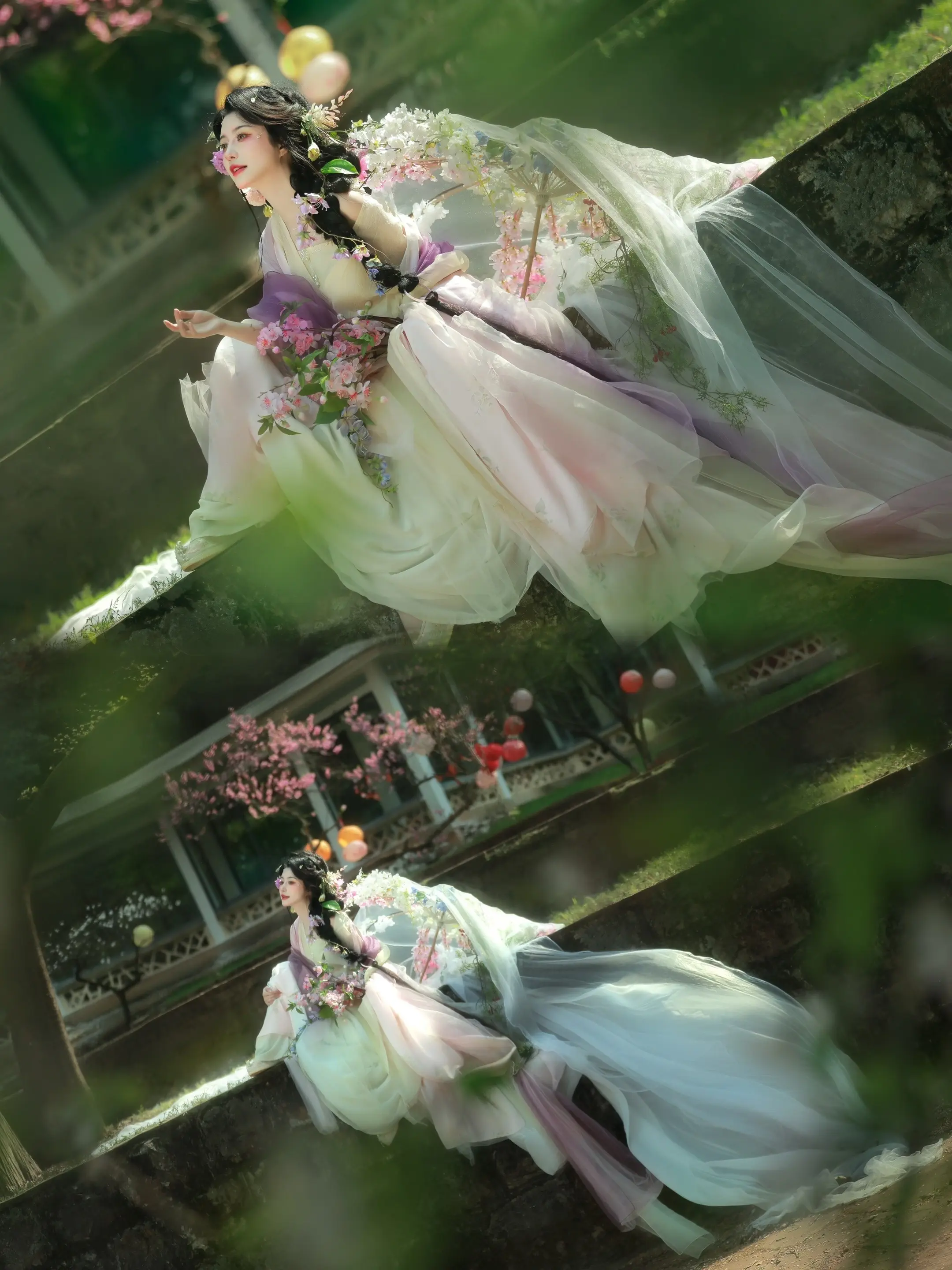 我这样死板的山 尽然会为你哗然。