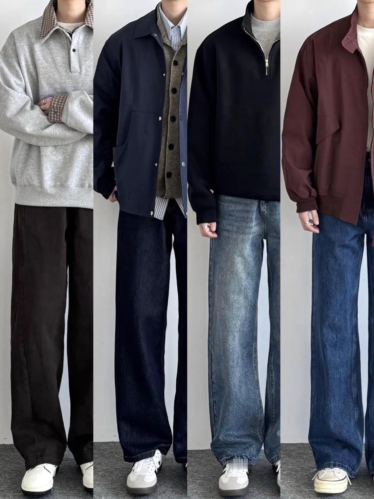 当170男生开春开始尝试韩系基础款穿搭时。入春穿搭 当我不局限于一种穿搭风格时 