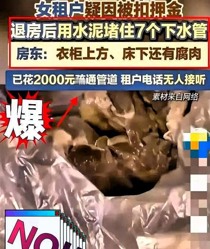 郑州那个把房子“打扫干净”再交房的女租客，真的是把人性里的恶，玩出了花儿。

房