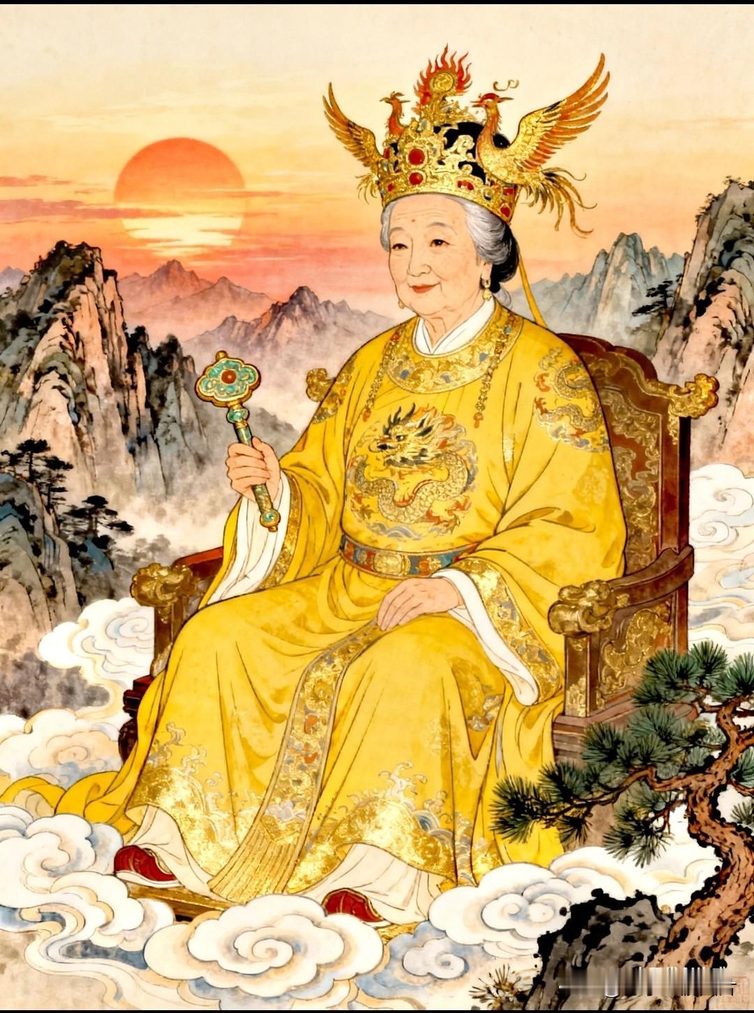 泰山奶奶佑，平安万事顺。