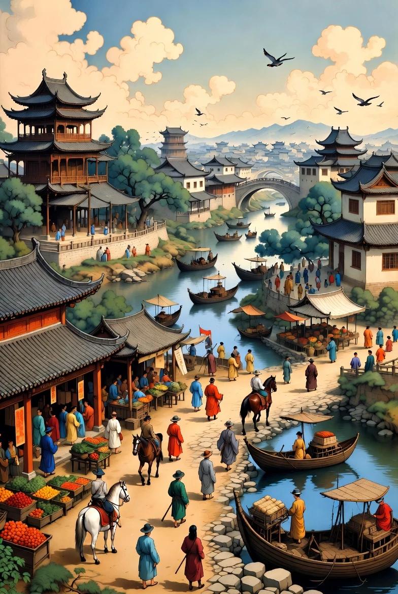 宋朝是唯一没被农民起义推翻的大一统王朝。
把几个大王朝的结局摆在一起看：汉亡于黄