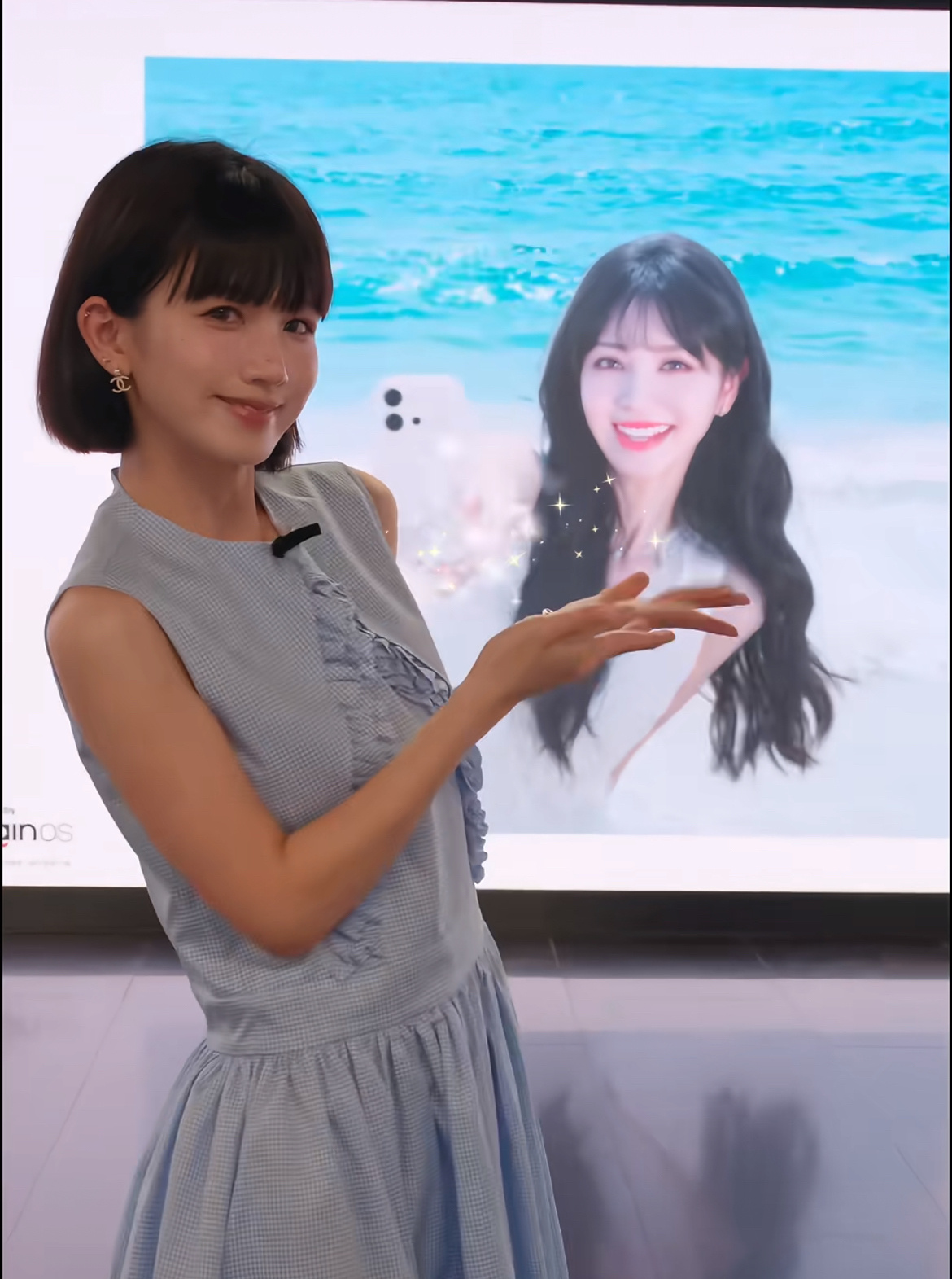 好喜欢这次vivo的小田大屏，厨师长的打卡互动看得人也哈特暖暖！没想到这次viv