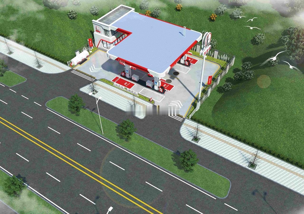 滨湖新区再添一座加油站，位于环湖CBD板块，在建的华润望云东侧金斗公园地块内，现