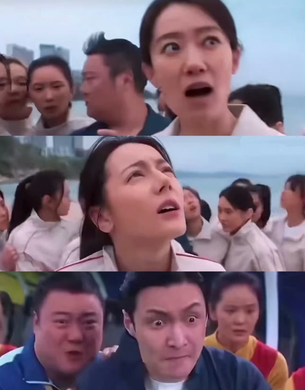 张艺兴差点没认出来张艺兴《功夫女足》寸头武师造型反差感直接拉满，褪去偶像精致感，