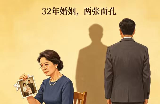 结婚32年发现丈夫家外有家另育两孩，女子放弃工作陪丈夫白手起家，法院判了
近日，