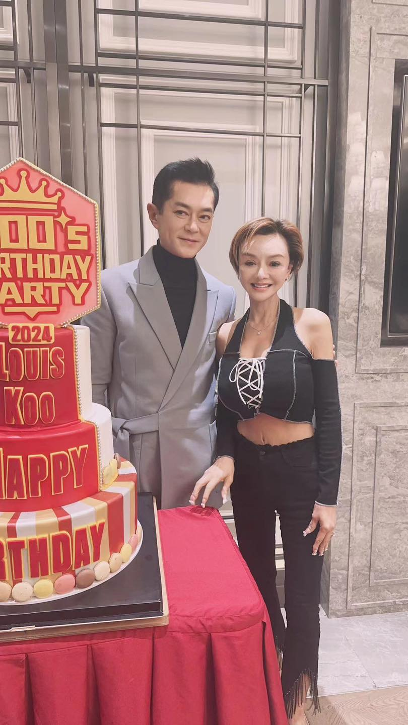 古天乐和叶子楣，也提前祝古仔生日快乐。#佳片奇遇季# ​​​