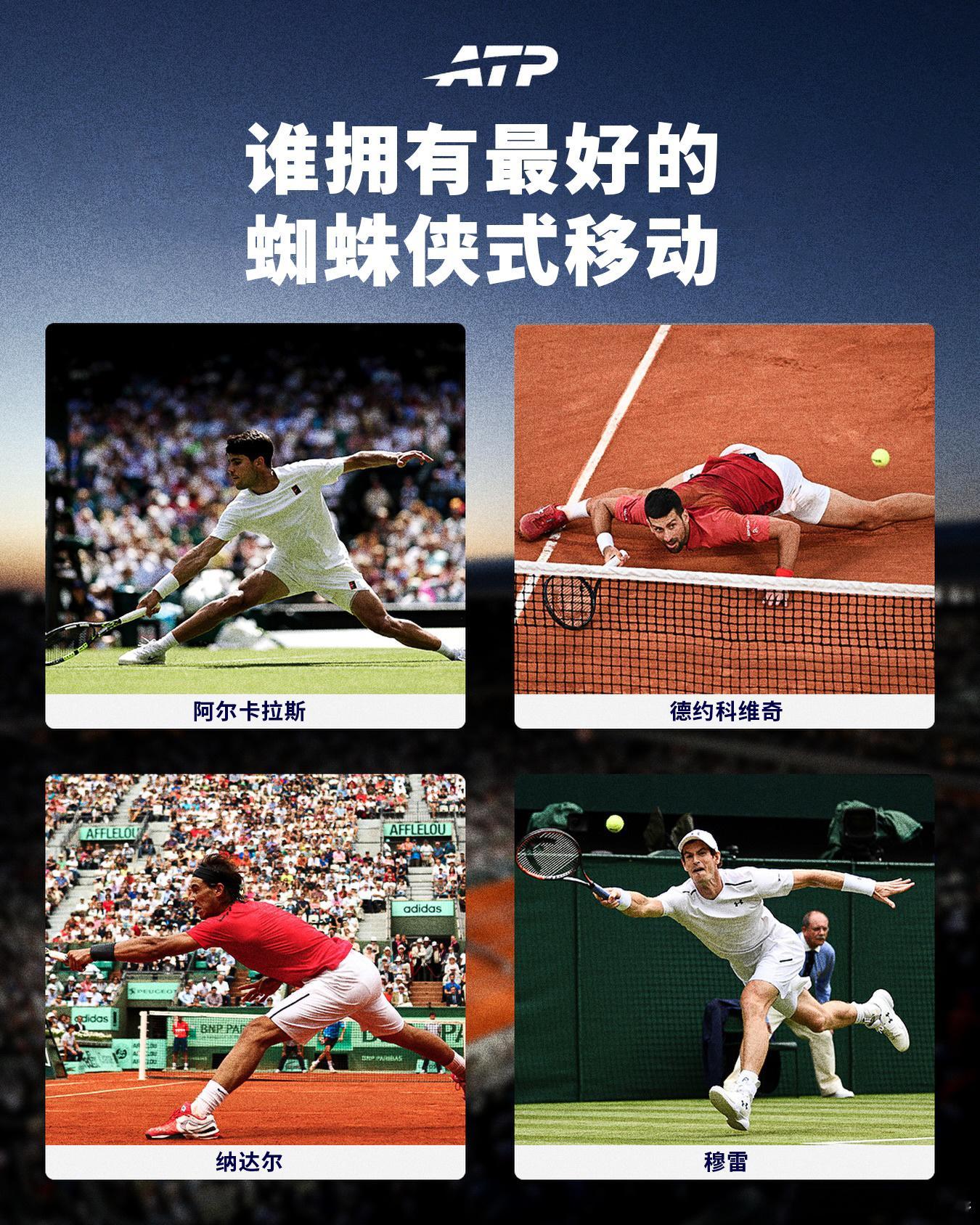 谁拥有最好的蜘蛛侠式移动🕷评论区留下你的选择👇网来不息ATP ATP