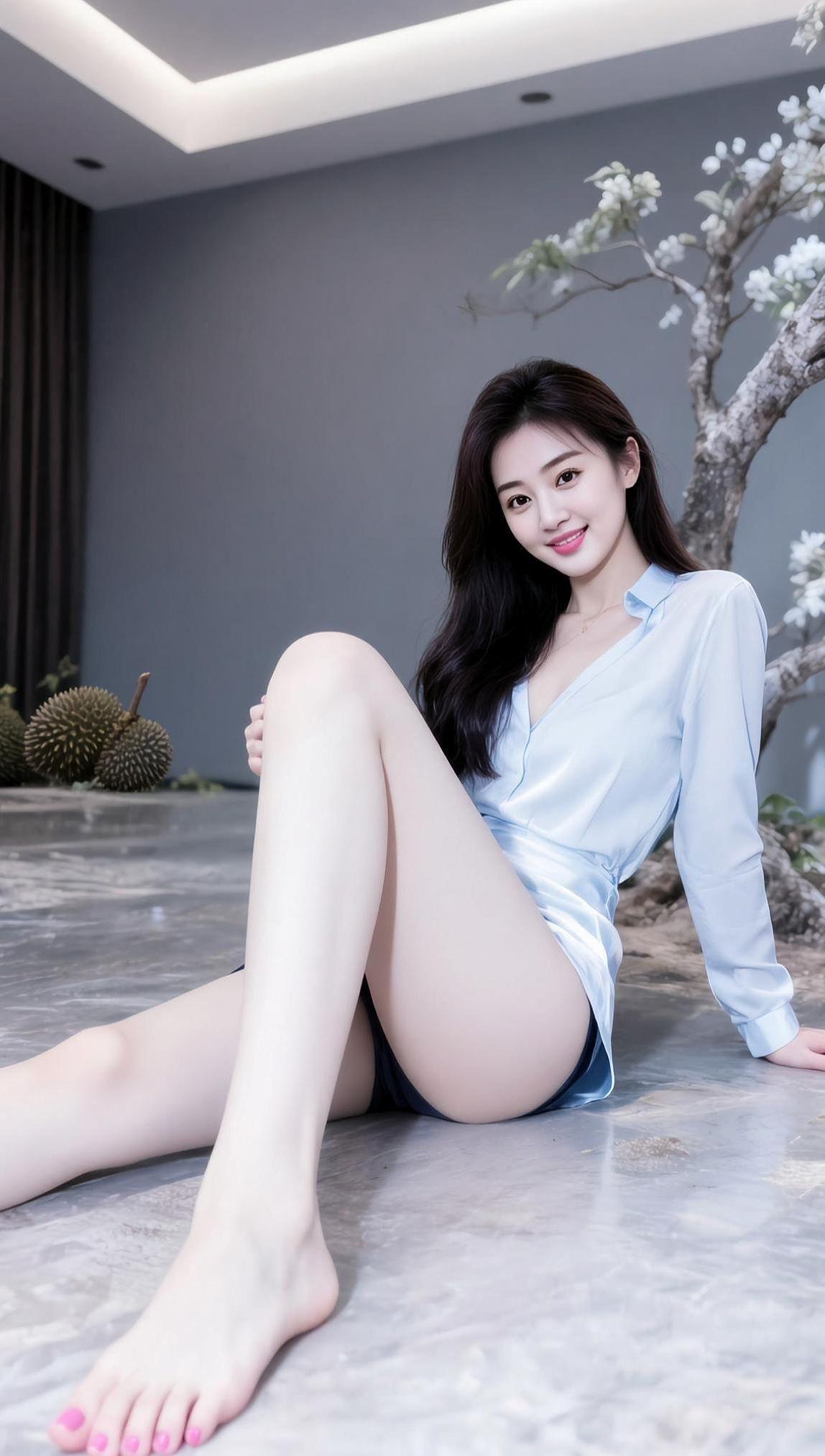 妩媚风情写真 抖音ai创作