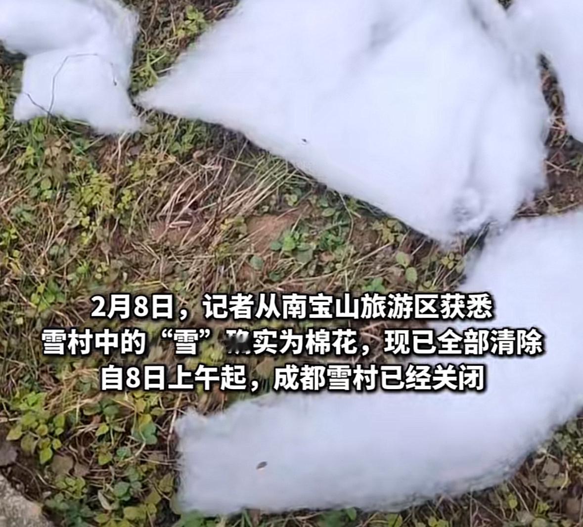 家有儿女的雪竟然是毛巾 家有儿女里雪里是毛巾，那四川一景点用棉花充当雪我就理解了