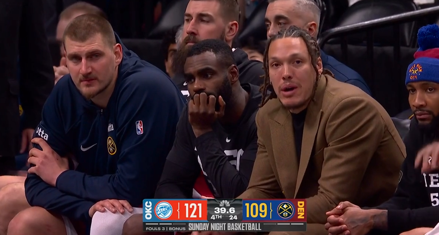 MVP级别对决，亚历山大34分13助攻5篮板3抢断，约基奇16分7篮板8助攻6失